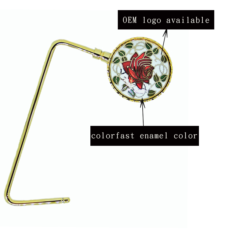 cloisonne bag hanger