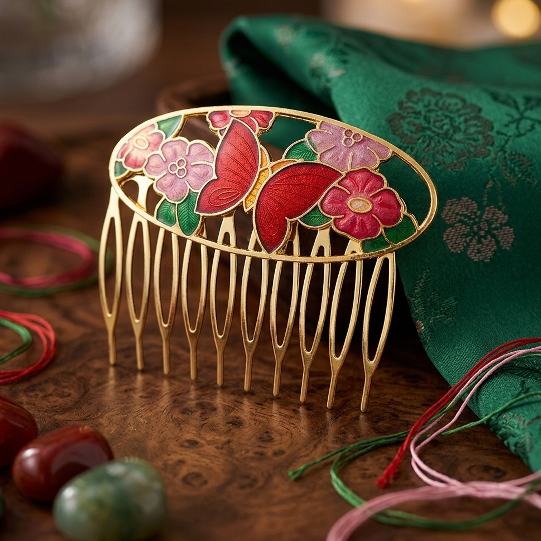 hard enamel hair comb